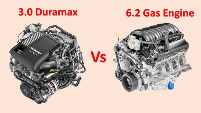 3.0 duramax vs 6.2