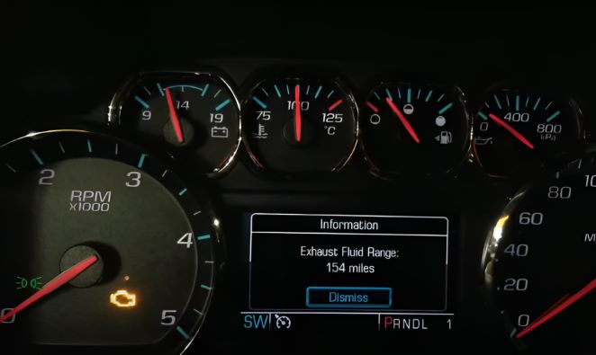 how far can you drive with def light on