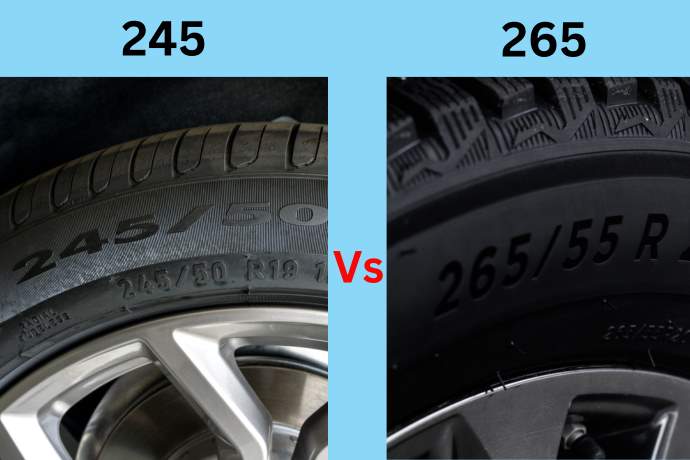 245 vs 265 tires