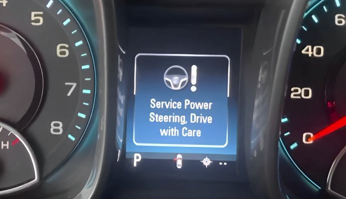 steering assist is reduced drive with care chevy malibu
