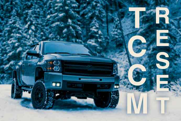 how to reset transfer case control module silverado