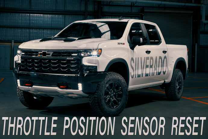 how to reset throttle position sensor chevy silverado